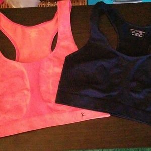 2-XL Danskin Sports Bra's